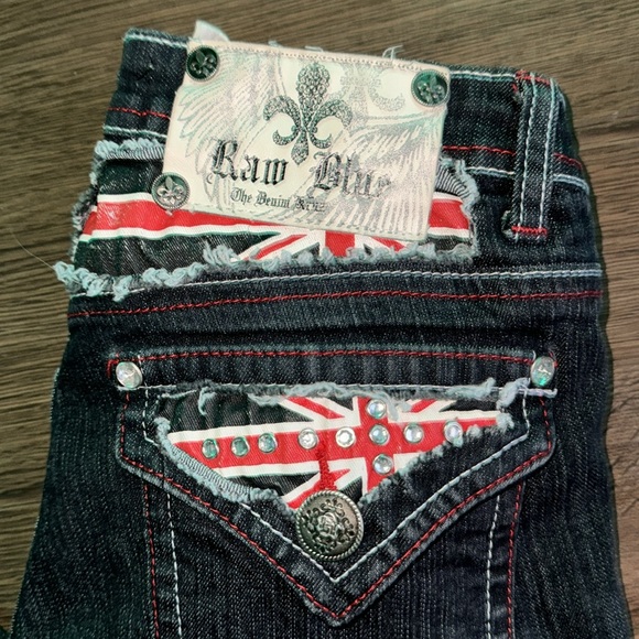 Skinny jeans with Union Jack flag cutouts - Picture 5 of 6